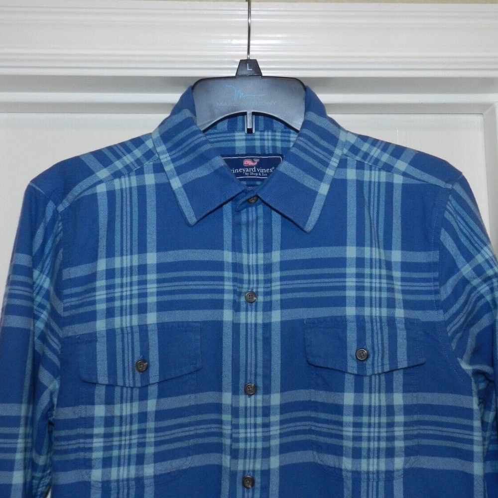 Vineyard Vines Classic Shirt Jacket Lined Flannel Shirt S